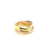 Cartier ring Trinity 18 karaats tricolor trois anneaux