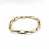 14 karaats geelgouden forever closed armband