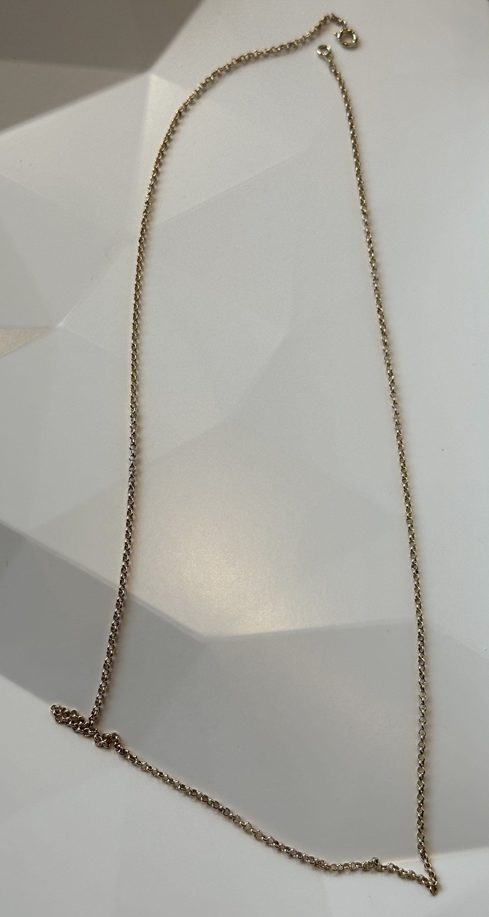 Gouden jasseroncollier