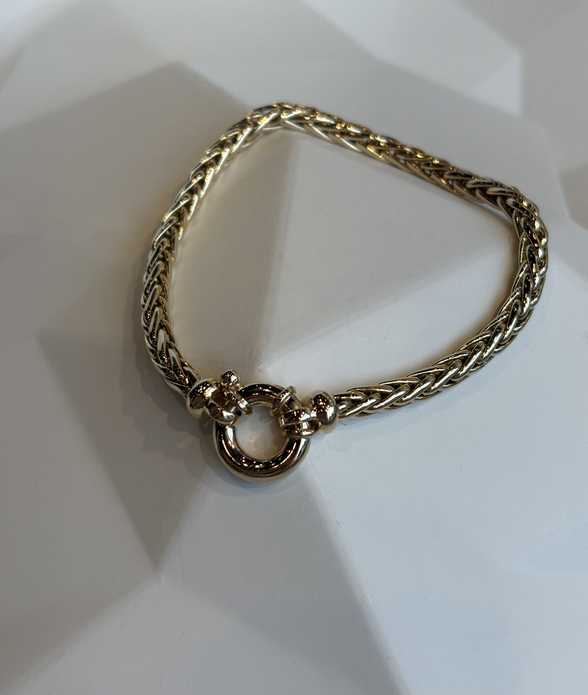 Gouden vossenstaartarmband
