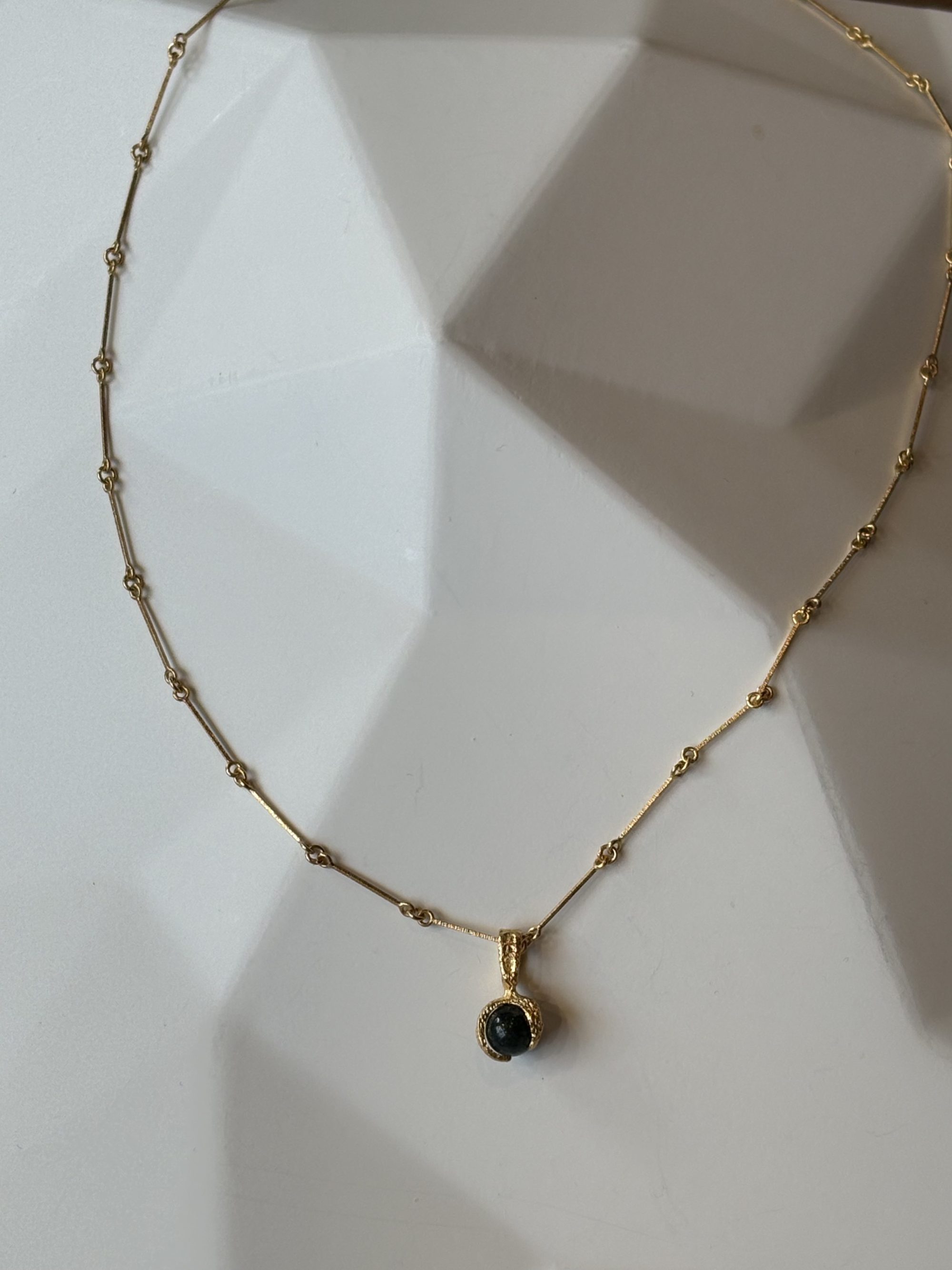 Geelgouden Lapponia collier Gömd Agat