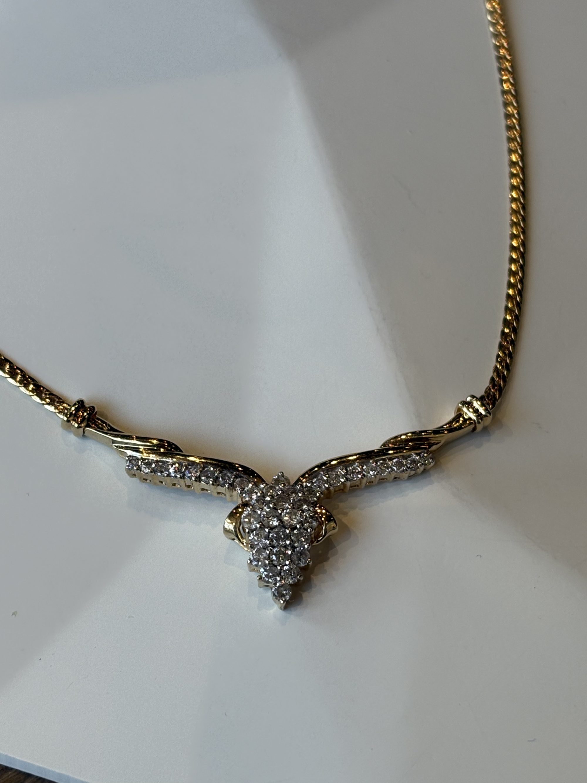 Geelgouden fantasiechoker
