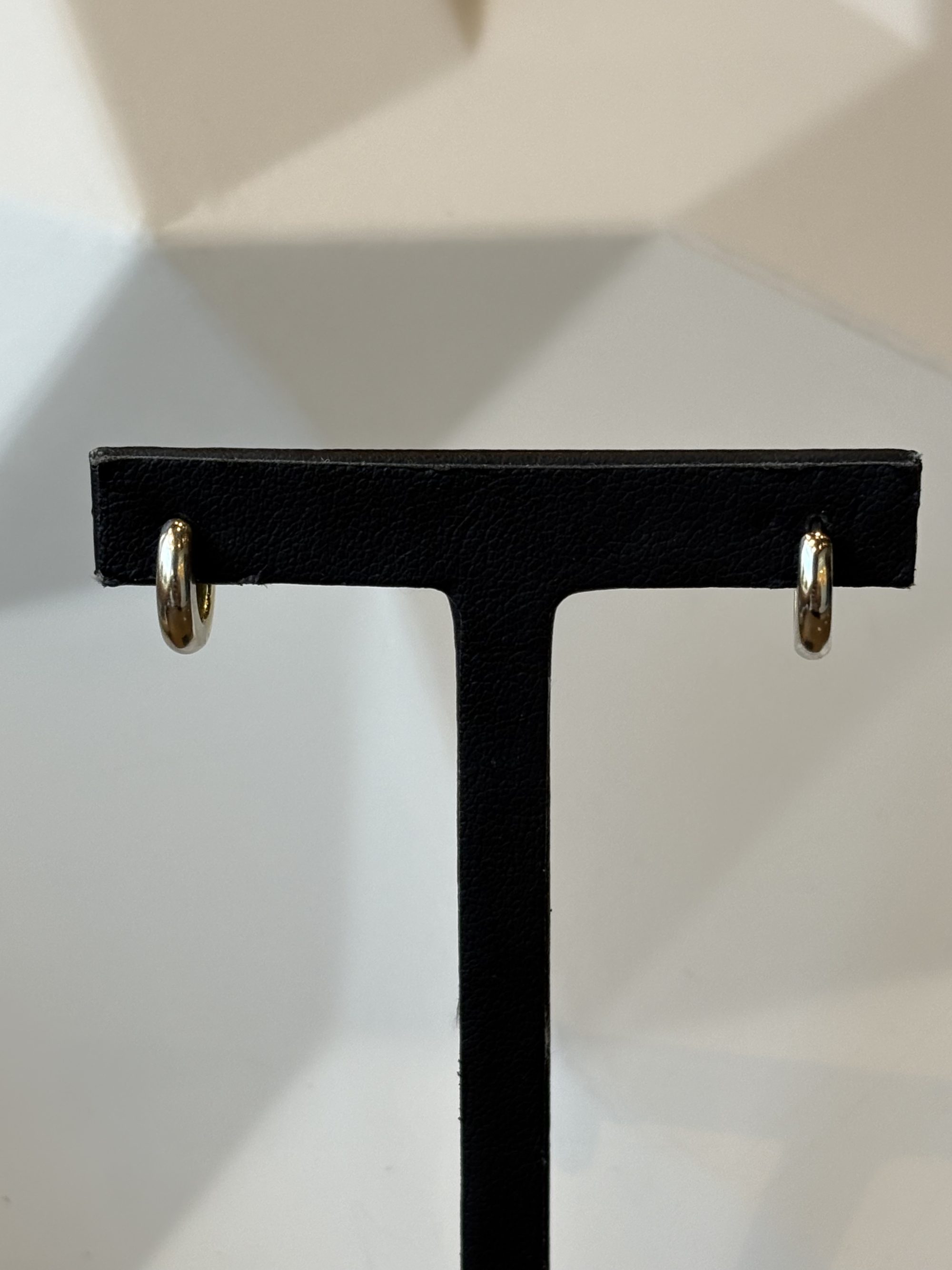 Alternative view of Set bicolor gouden creolen