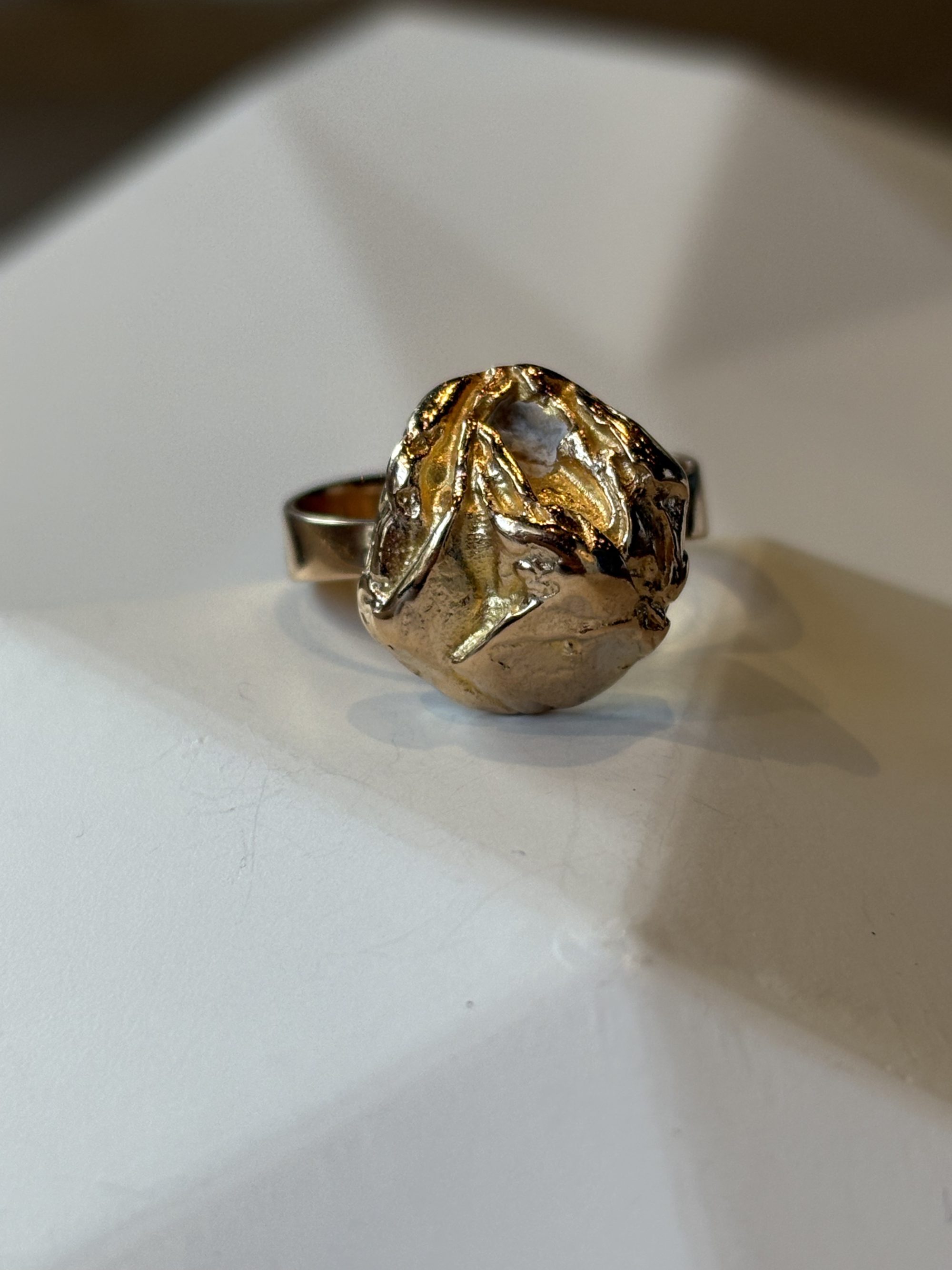 Gouden Lapponia ring Yellow rose