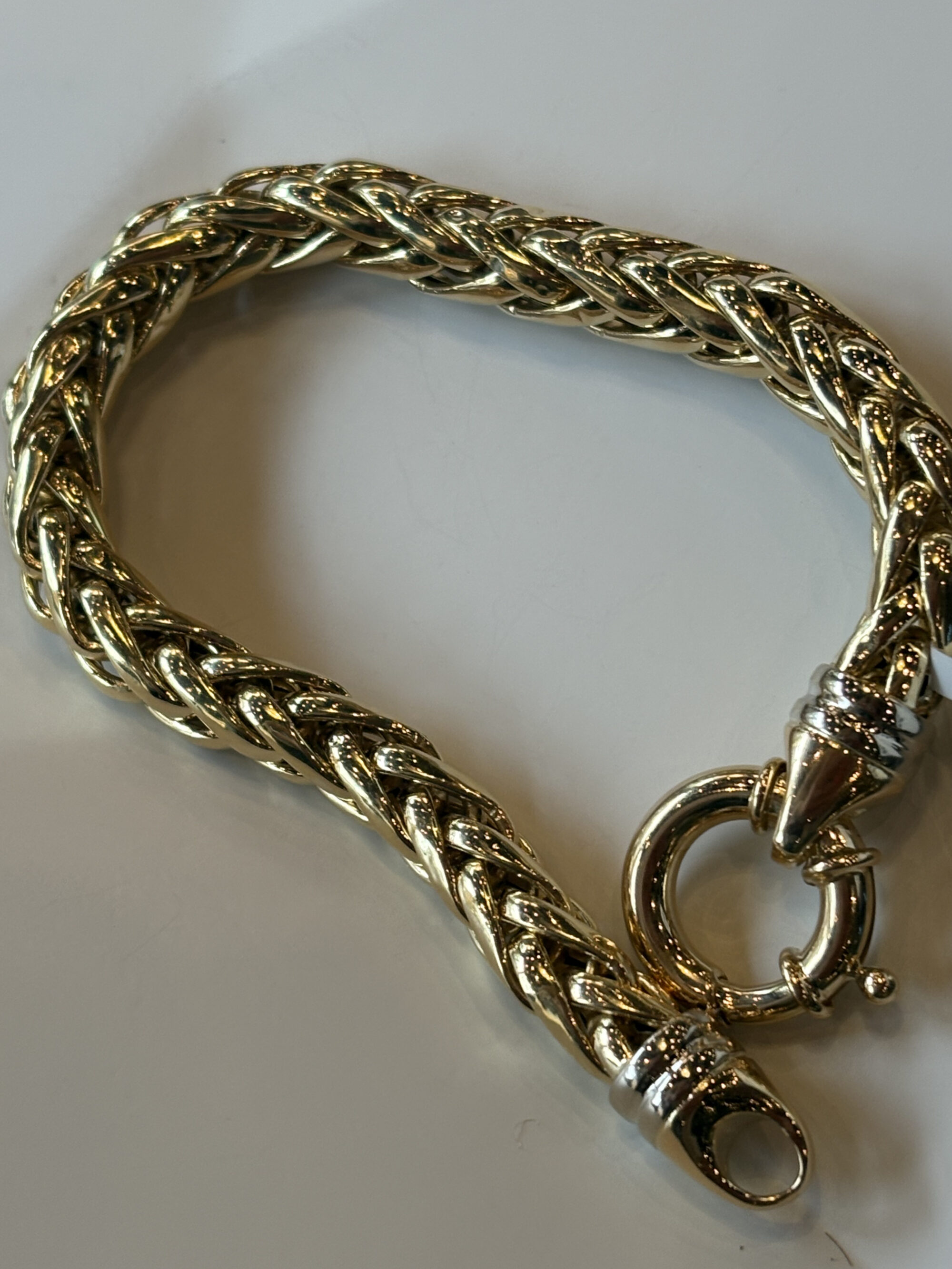 Gouden vossenstaartarmband
